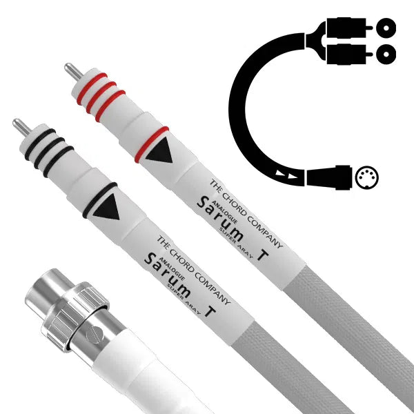 CHORD SARUM T SUPER ARAY 2RCA TO 5DIN 1M - Nottingham HiFi
