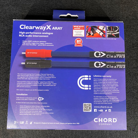 CHORD ClearwayX  2RCA to 2RCA 1.5M