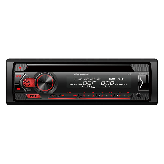 Pioneer DEH-S120UB Single Din CD Tuner with USB and Aux Input