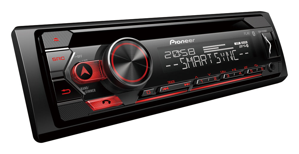 Pioneer DEH-S320BT Single Din CD Tuner with Bluetooth AUX and USB