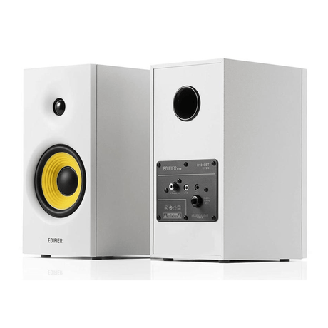 Edifier R1080BT Active Bluetooth Bookshelf Speaker Set (white) - Nottingham HiFi