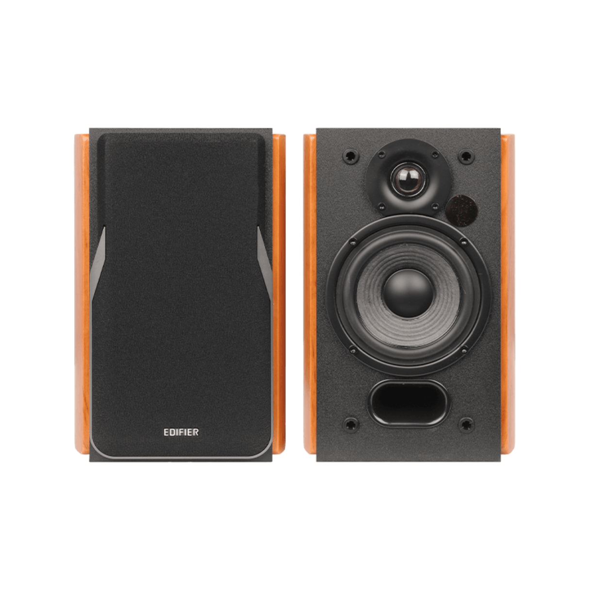 Edifier R1380DB - B Active Bluetooth Bookshelf Speaker Set – Brown - Nottingham HiFi
