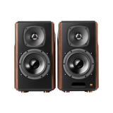 Edifier S2000MKIII Active Bluetooth Speakers - Wood - Nottingham HiFi