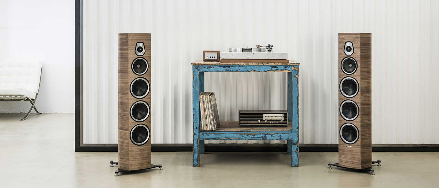 Sonus Faber Sonetto VIII Speakers WD – Premium Sound Meets Exquisite Craftsmanship