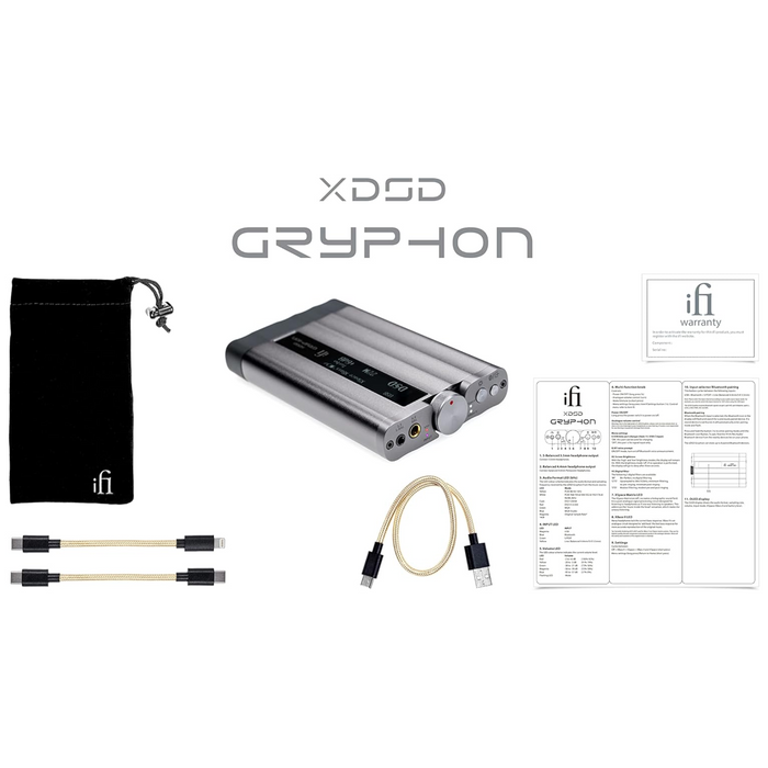 iFi Audio xDSD Gryphon Portable DAC & Headphone Amplifier