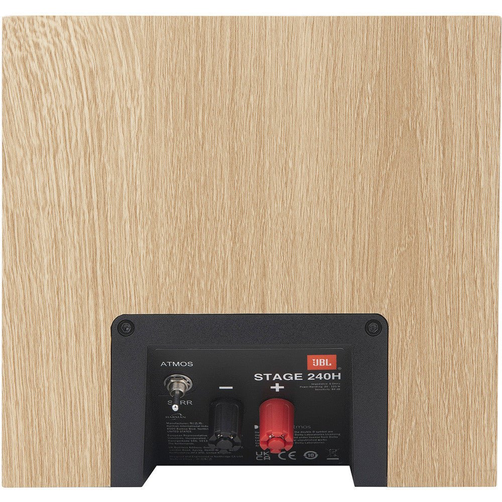 JBL STAGE 240H DOLBY ATMOS OR SURROUND SPEAKERS WHITE - Nottingham HiFi