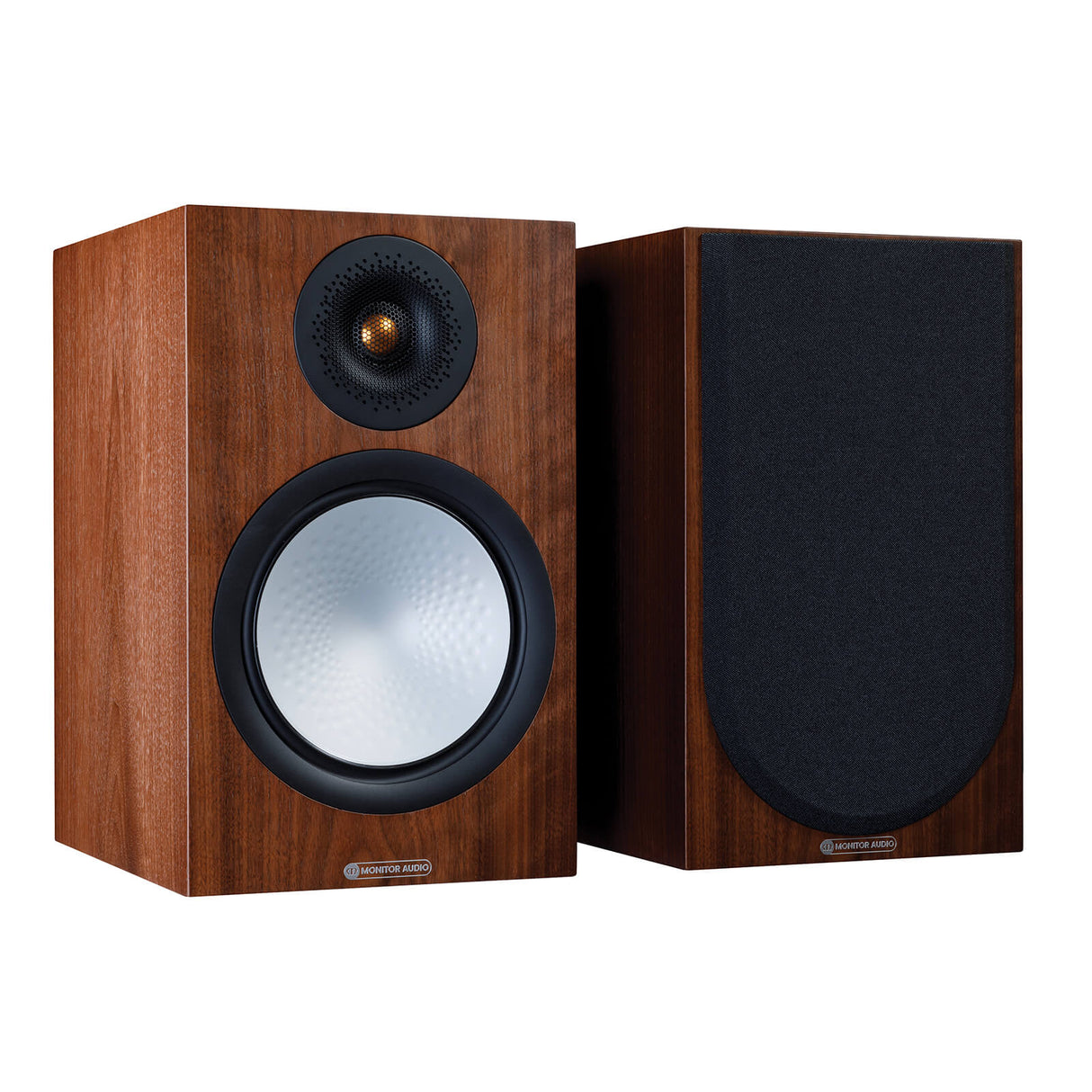 Monitor Audio Silver 100 7G Bookshelf speakers-Black Oak