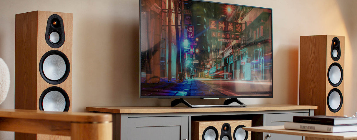 Monitor Audio Silver 500 7G Floor standing Speakers-Ash