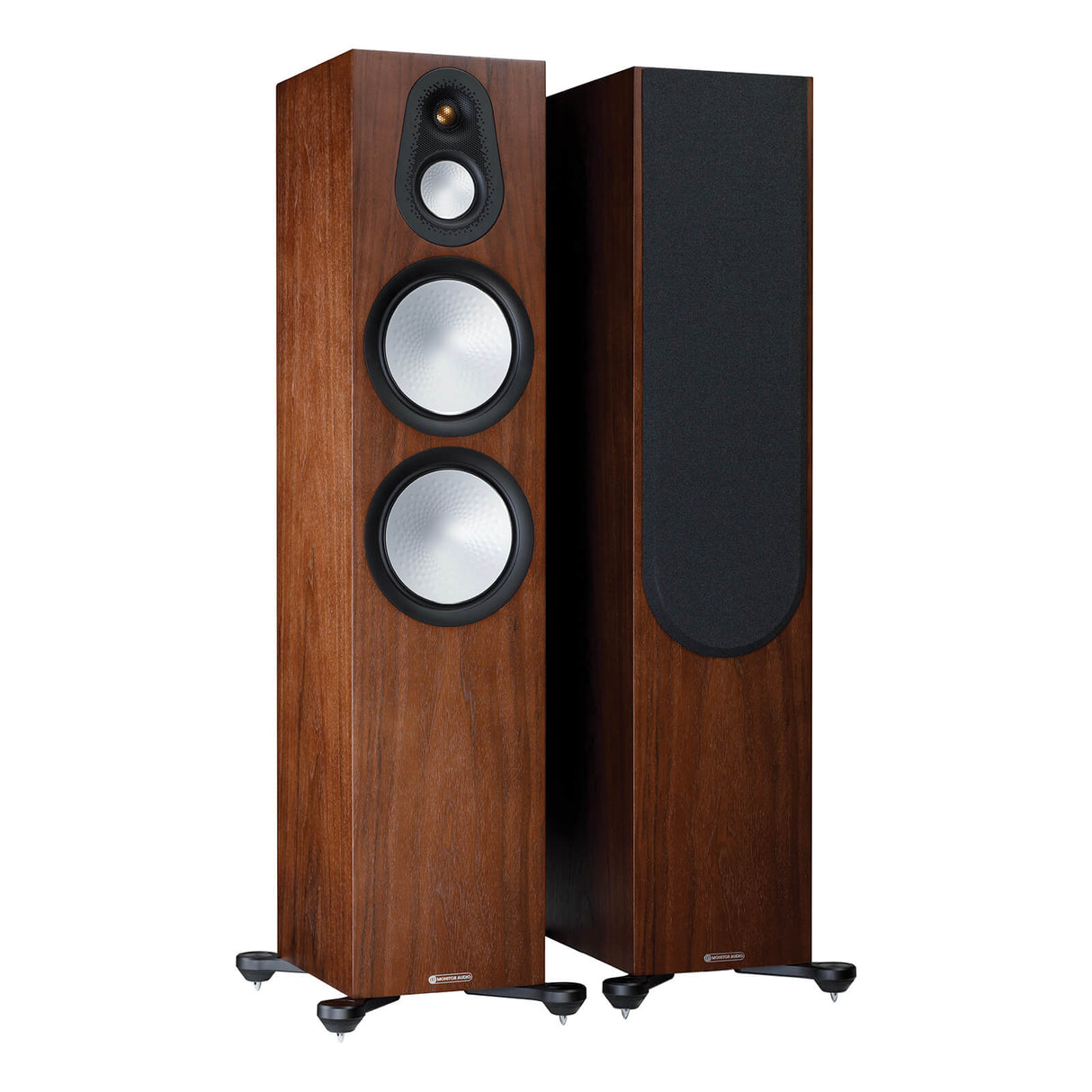 Monitor Audio Silver 500 7G Floor standing Speakers-Black Oak