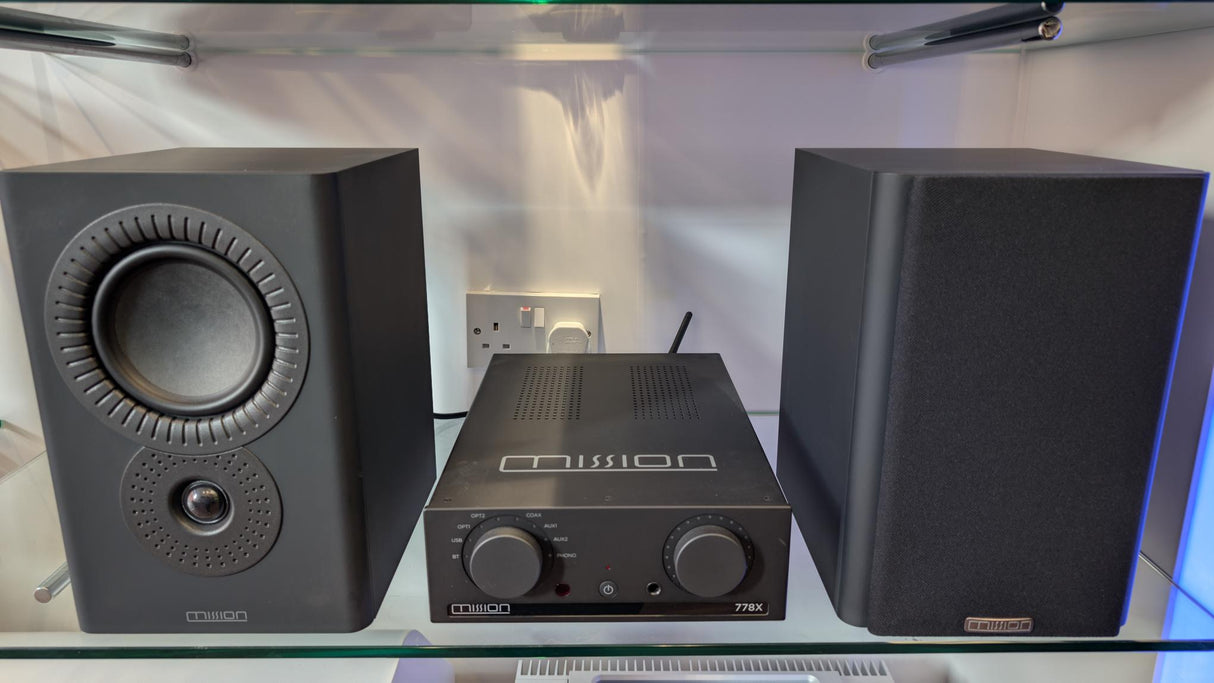 Mission Package 778x Integrated Amplifier & Mission LX - 2 Bookshelf - Nottingham HiFi