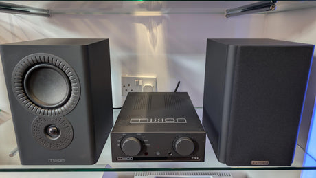 Mission Package 778x Integrated Amplifier & Mission LX - 2 Bookshelf - Nottingham HiFi