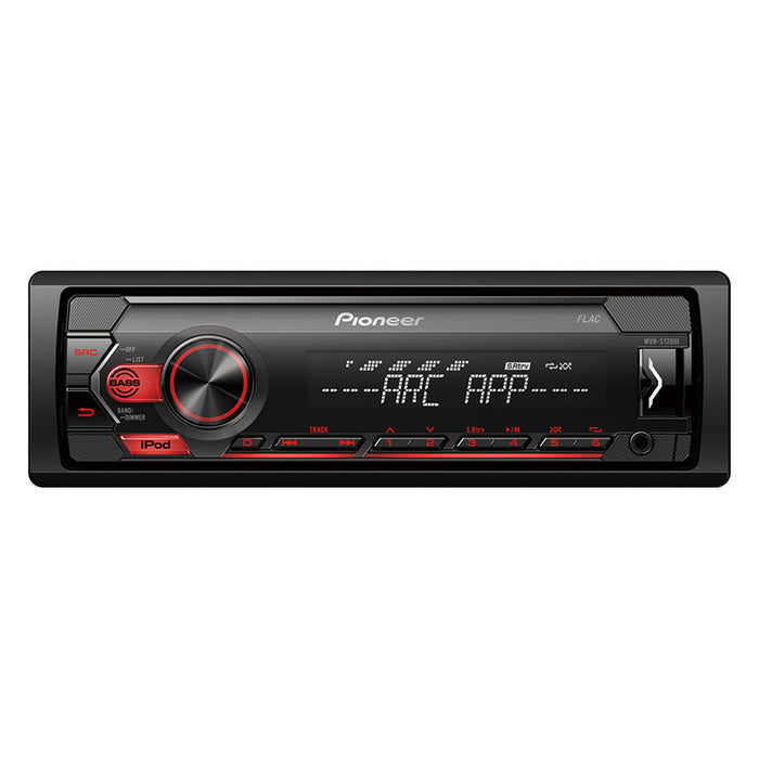 Pioneer MVH-S120UI Mechless RDS Tuner Car Stereo with iPod/iPhone Compatibility