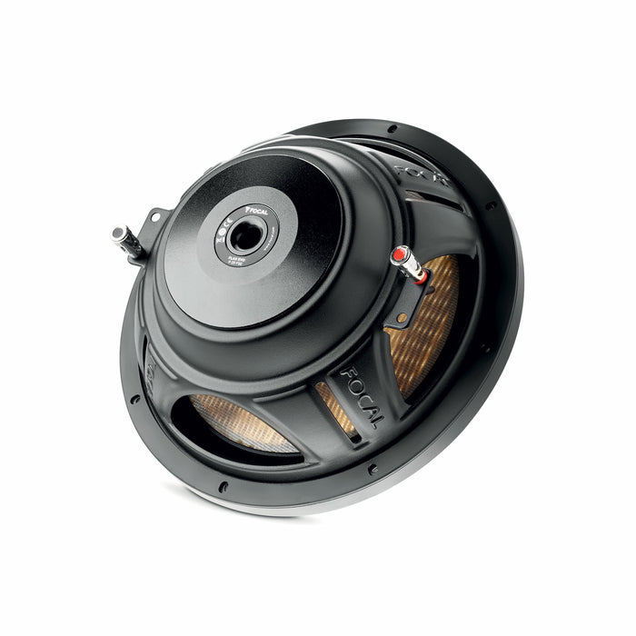 Focal P 25 FSE Focal Shallow Mount Performance FLAX Evo 10" Single Voice Coil Subwoofer