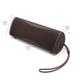 Kef Muo High-Fidelity portable Bluetooth speaker (Cocoa Brown)