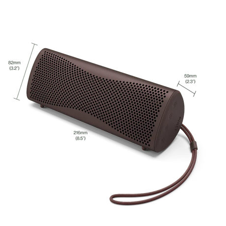 Kef Muo High-Fidelity portable Bluetooth speaker (Cocoa Brown)