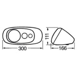 Pioneer TS-X150 60W surface mount speakers