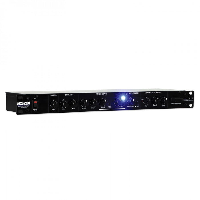 ART Pro Audio ART-MX622BTE4 6-Channel Amplifier with Bluetooth