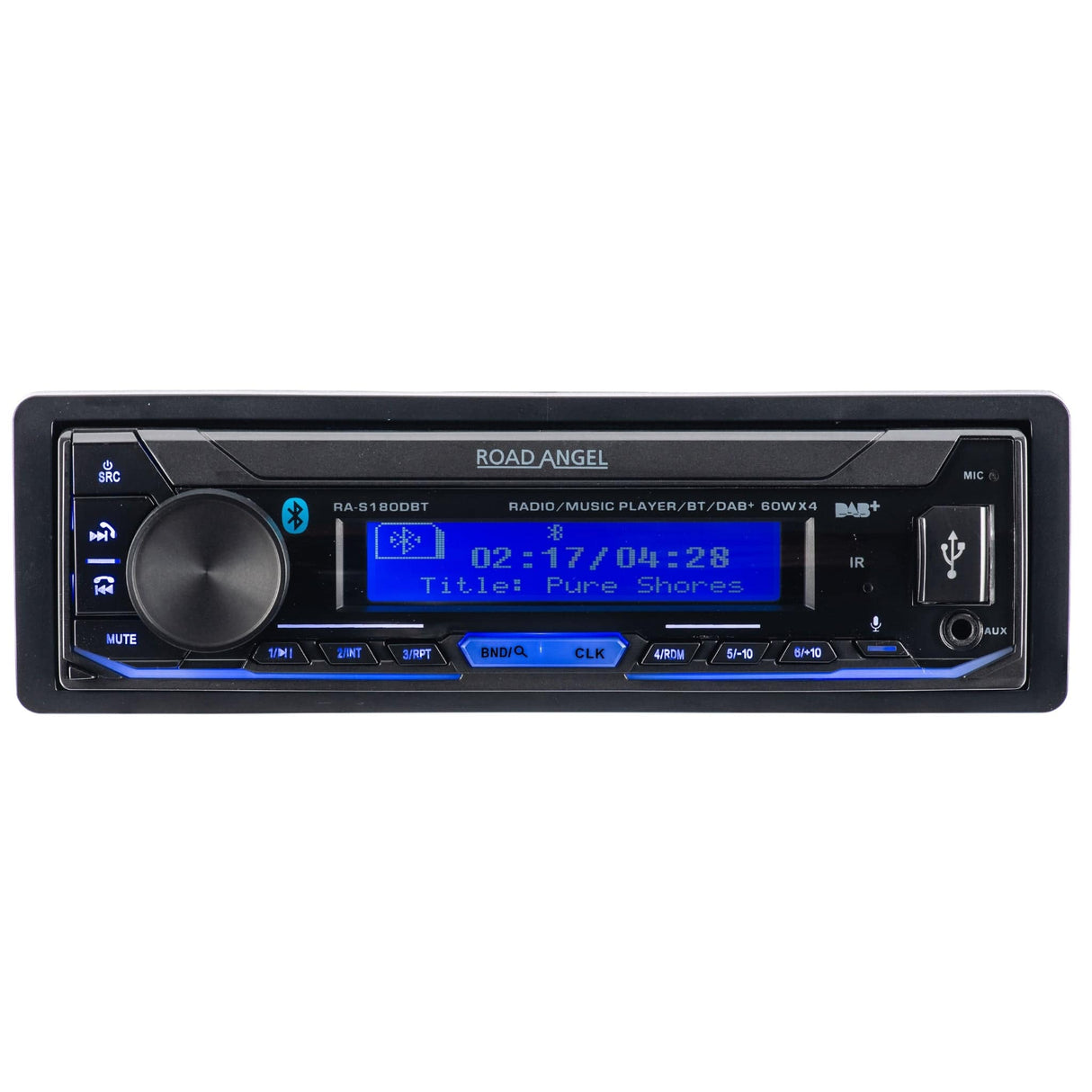 Road Angel RA - S180DBT Mechless Digital Media Player with Bluetooth and DAB - Nottingham HiFi