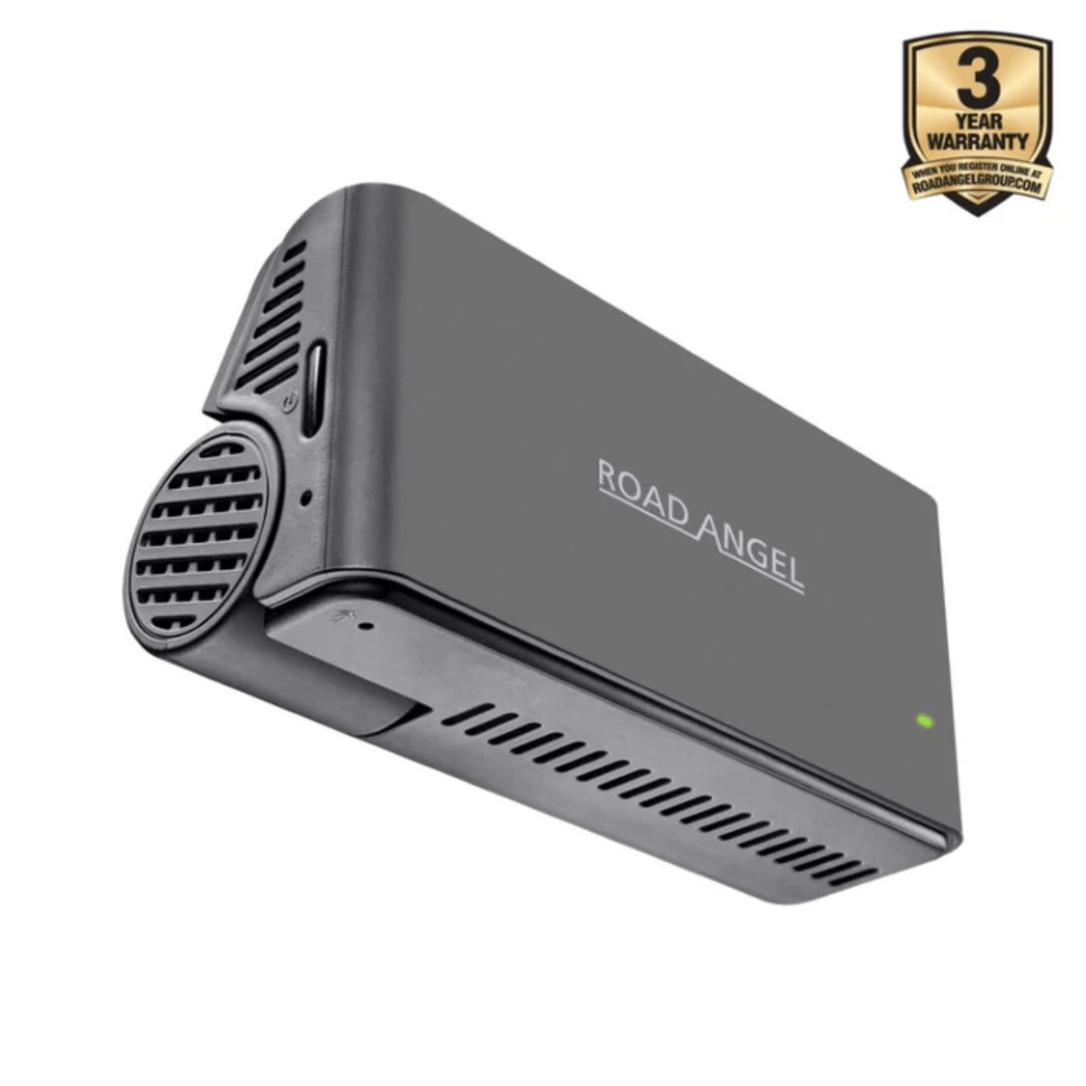 Road Angel Halo Edge 4K Single Dash Cam with Parking Mode & Quick Release Mounting