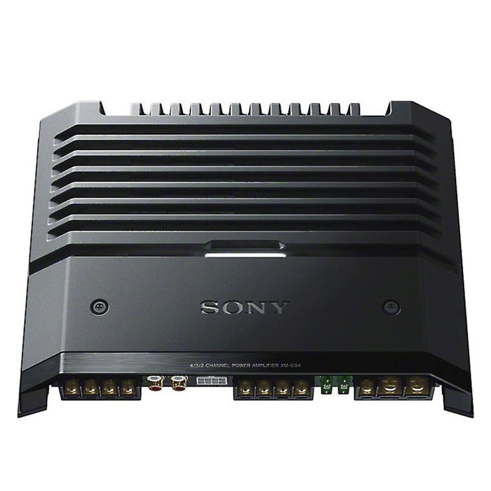 Sony XM-GS4 High Res 4 Channel Power Amplifer 70W RMS x 4