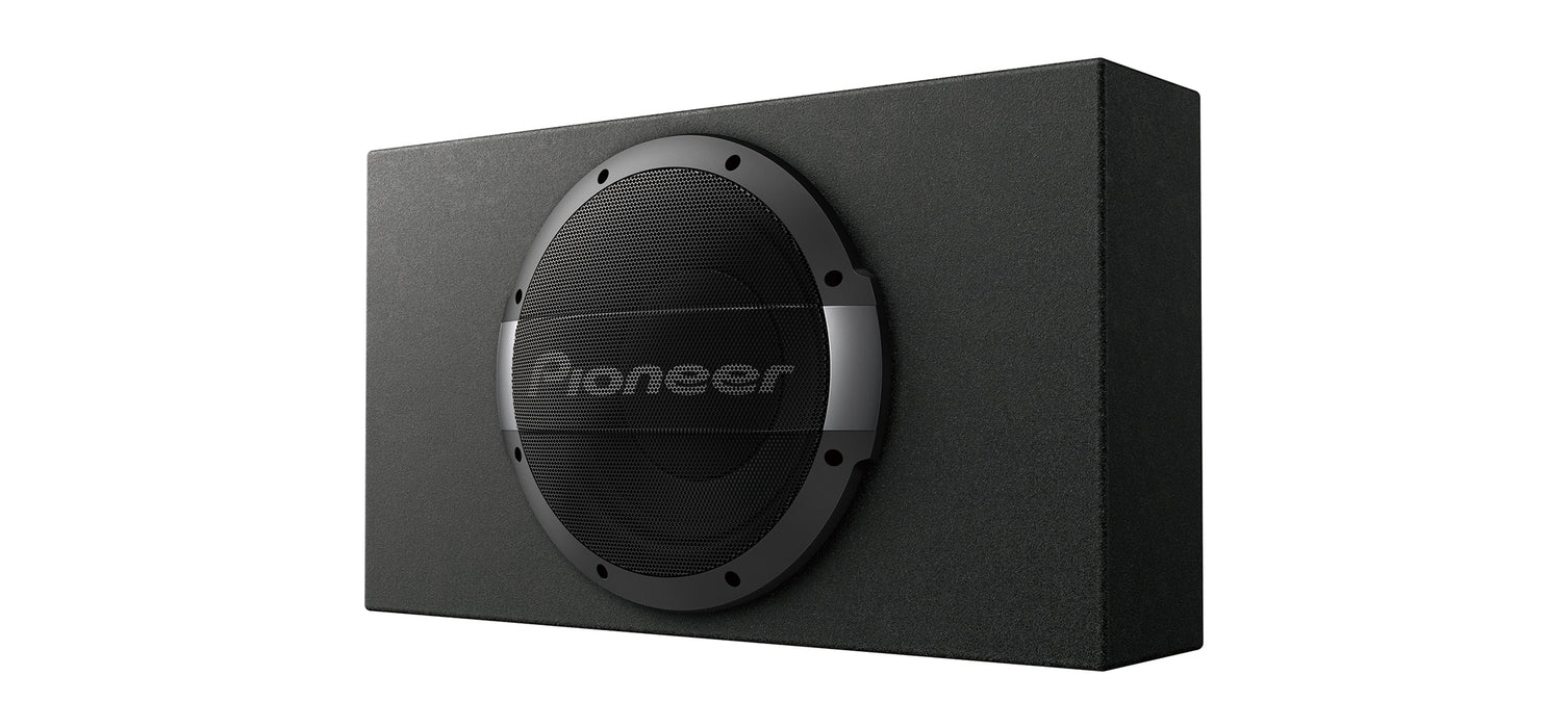 Pioneer TS-WX1010LA 25 cm 10" Shallow Sealed Subwoofer with Built-in Amplifier 1200 W