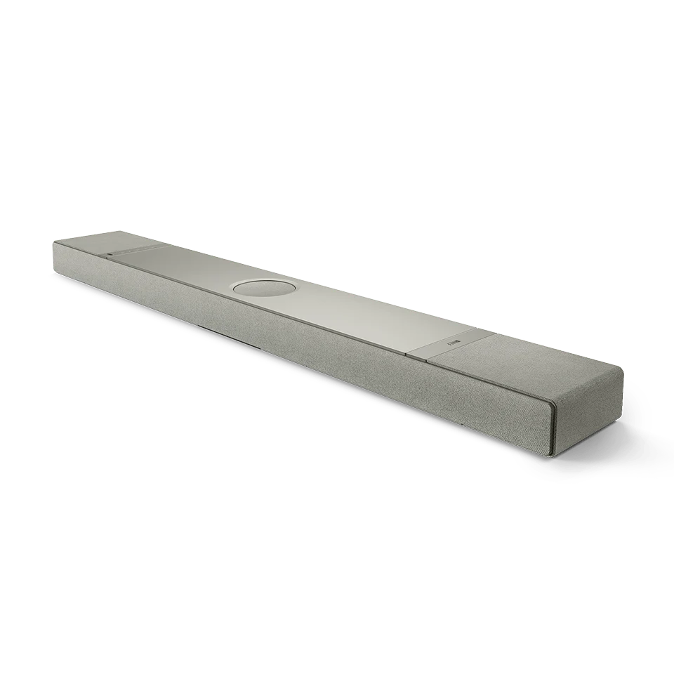 KEF XIO Sound Bar Silver Grey