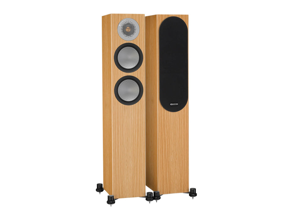 MONITOR AUDIO SILVER 200 7G NATURAL OAK SPEAKERS x demo