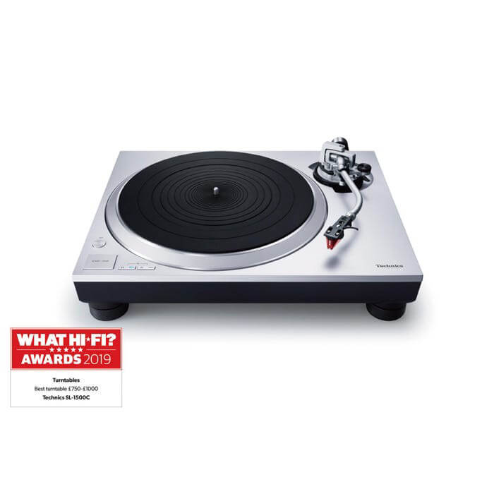 TECHNICS SL1500CEB SILVER TURNTABLE -