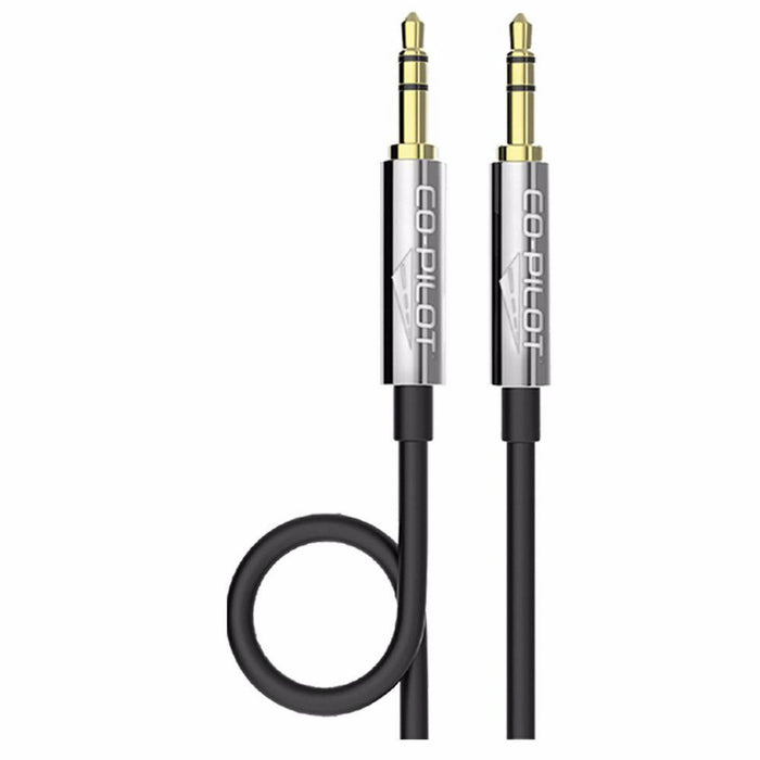 Co-Pilot CPCE12 Gold Plated 3.5mm Audio Cable 1 Meter