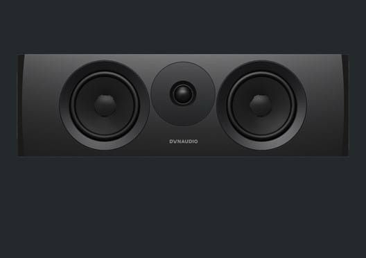 Dynaudio Emit 25C Centre Speaker (Black Vinyl)