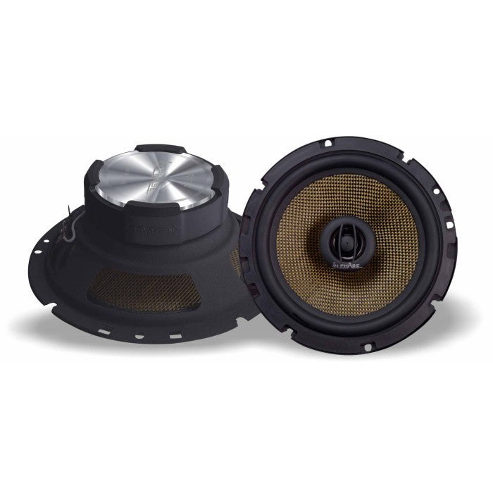 In Phase Car Audio XTC17.2 17cm/6.5" coaxial 2-way speaker system 250 watts peak directional tweeter