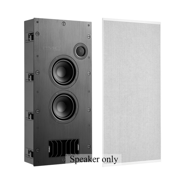 PMC Speakers ci65-In-wall speaker supplied with white grille H 650mm x W 300mm x D 103mm