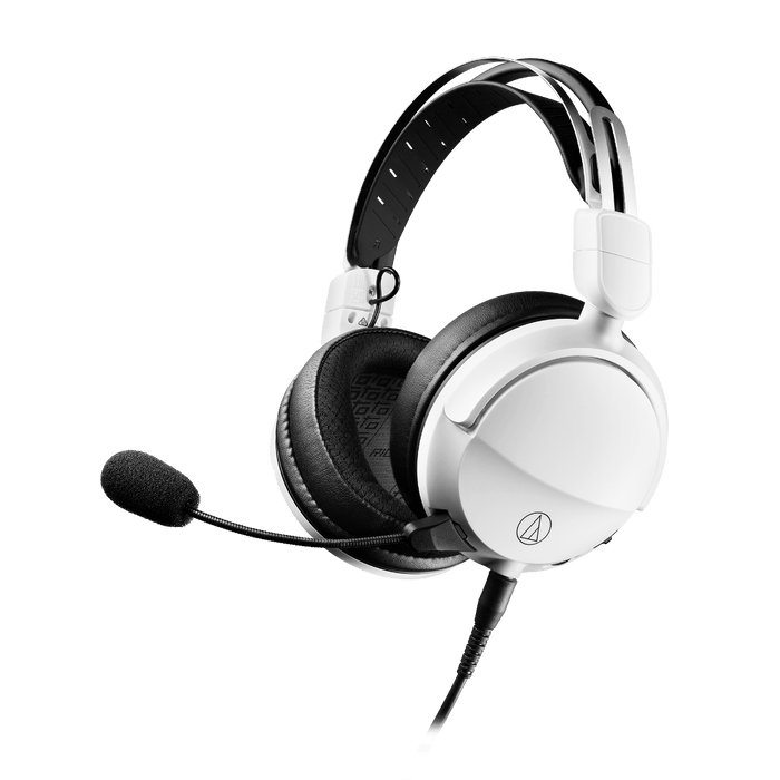 Audio Technica ATH-GL3 Closed Back Gaming Headphones -White