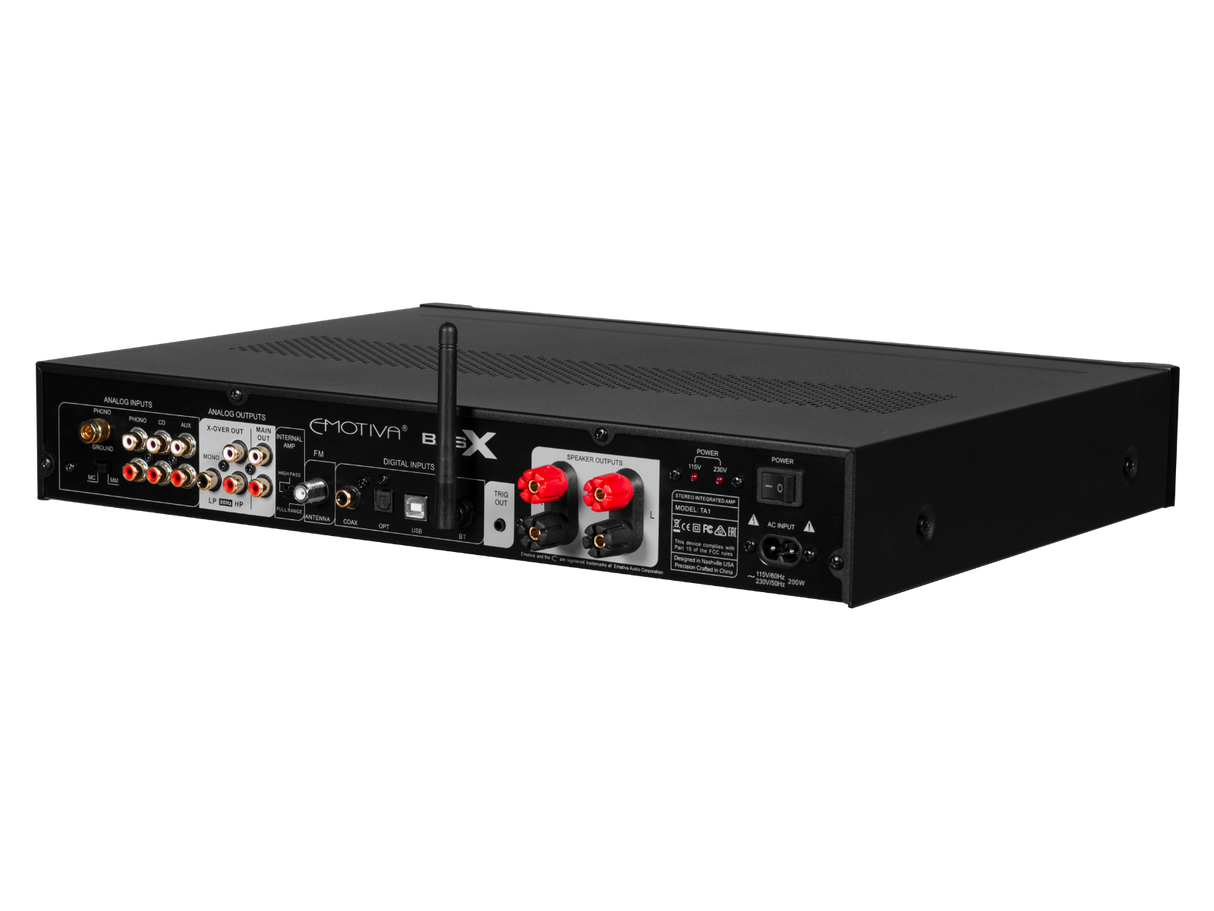 Emotiva BasX TA1 Stereo Preamp/DAC/Tuner/Amplifier