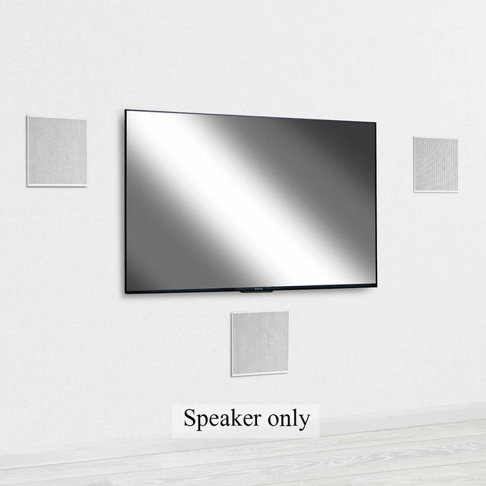 PMC Speakers ci30-In-wall speaker supplied with white grille H 300mm x W 300mm x D 103mm