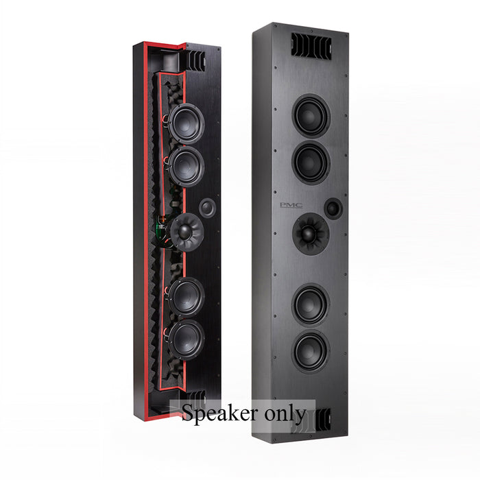 PMC Speakers ci140-On-wall speaker supplied with white grille H 1400mm x W 300mm x D 153mm