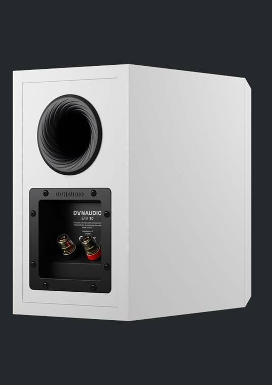 Dynaudio Emit 10 Loudspeakers (White Vinyl) ( THIS PAIR ONLY - Nottingham HiFi