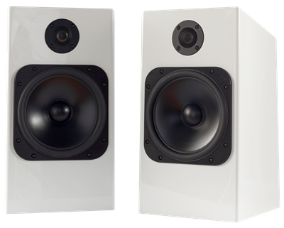 Totem Element Fire V2 Bookshelf Speakers Ice White