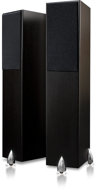 Totem Forest Floorstanding Speakers Black Veneer