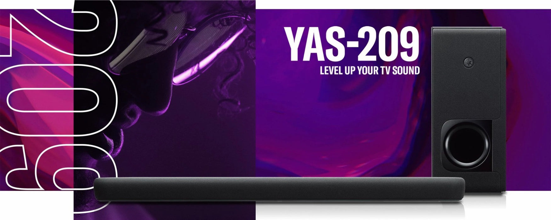 Yamaha YAS209 Soundbar & Subwoofer