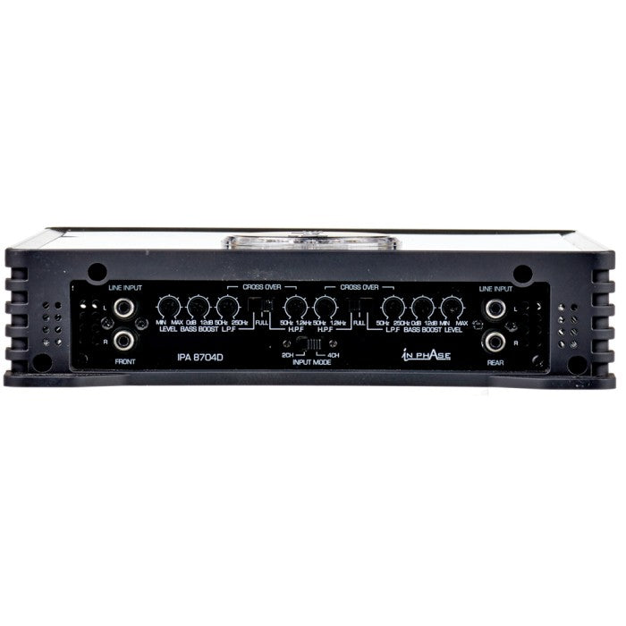 In Phase Car Audio IPA9704D 2 Ohm Stable 1600 Watts Digital 4 Channel Amplifier