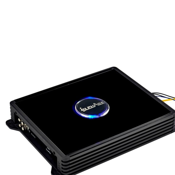 In Phase Car Audio InPhase IPA9701D 1 Ohm Stable 2400 Watts Monoblock with Subsonic Filter