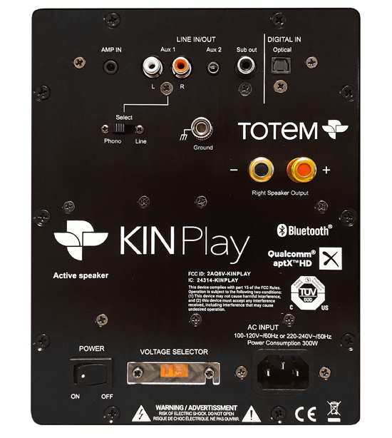 Totem KIN Play Speakers (Pair) Satin Black