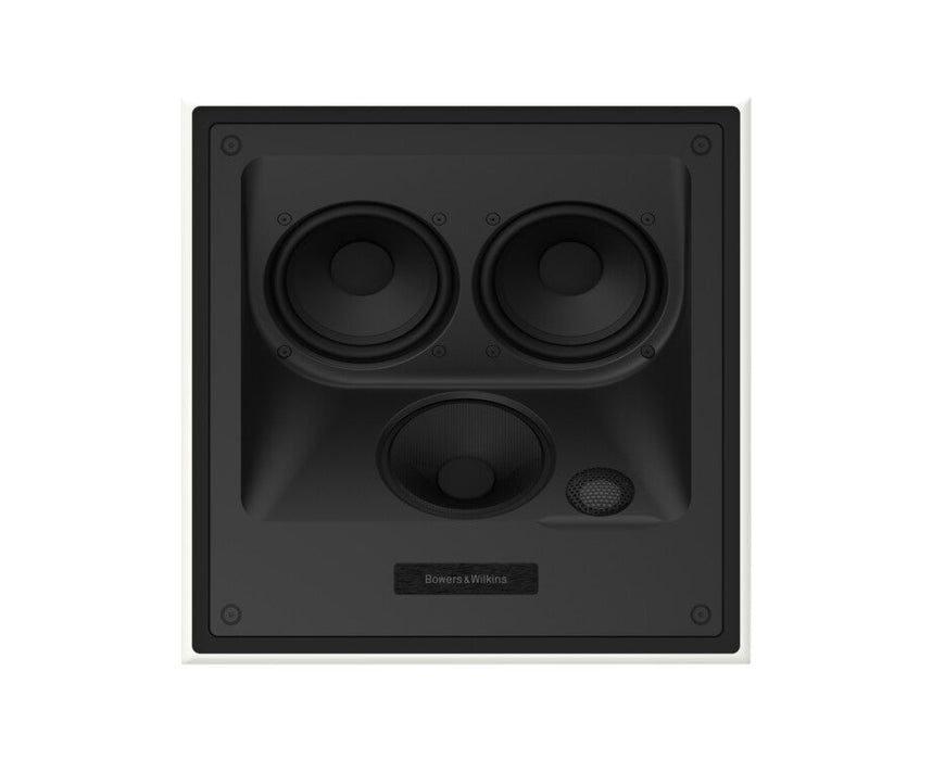 BOWERS & WILKINS CCM7.3S2 3 Way In Ceiling System, 2 x 5" Bass Drive Unit, Square, Single