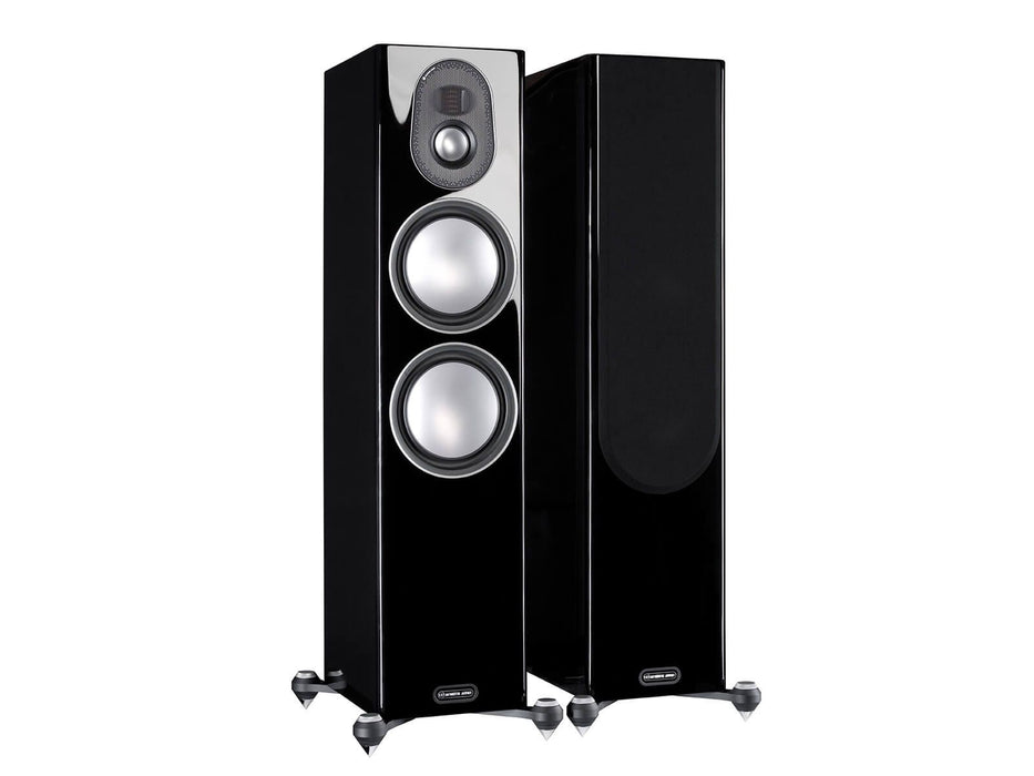 Monitor Audio Gold 300 Floorstanding Speakers-Black Gloss