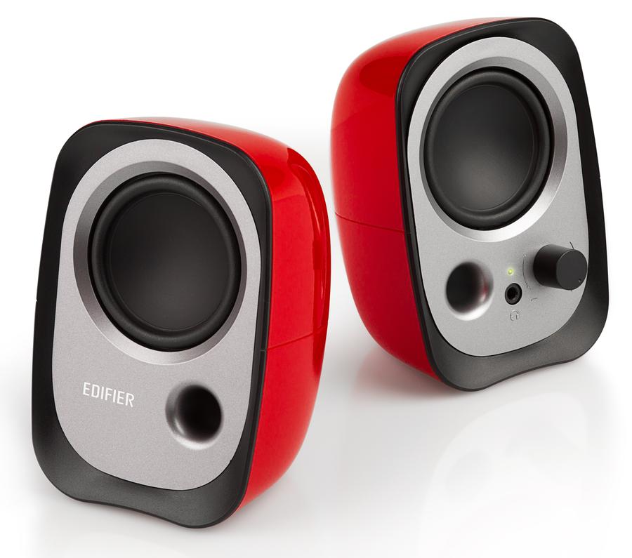 Edifier R12U USB 2.0 Speaker Set-Gloss red
