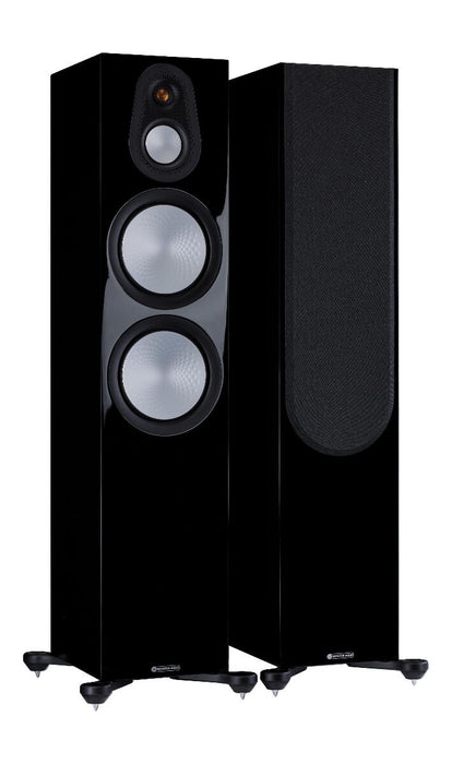 Monitor Audio Silver 500 7G Floor standing Speakers-Black Gloss