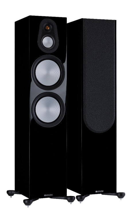 Monitor Audio Silver 500 7G Floor standing Speakers-Black Gloss