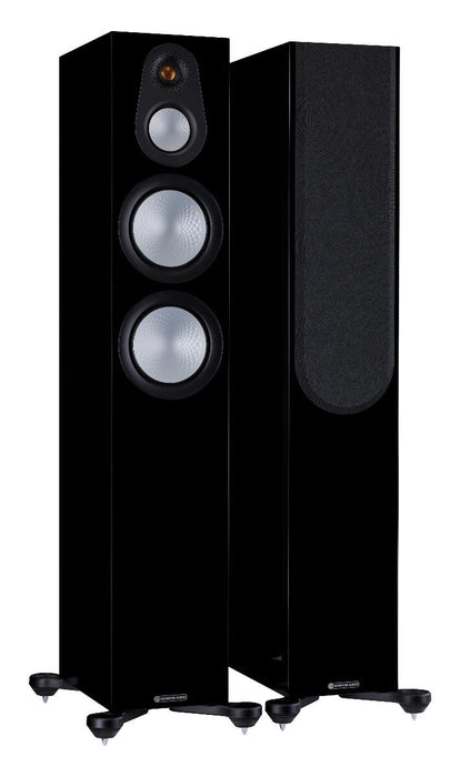 Monitor Audio Silver 300 7G Floor Standing Speakers-Black Gloss