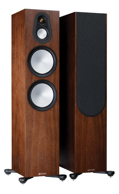 Monitor Audio Silver 500 7G Floor standing Speakers-Walnut
